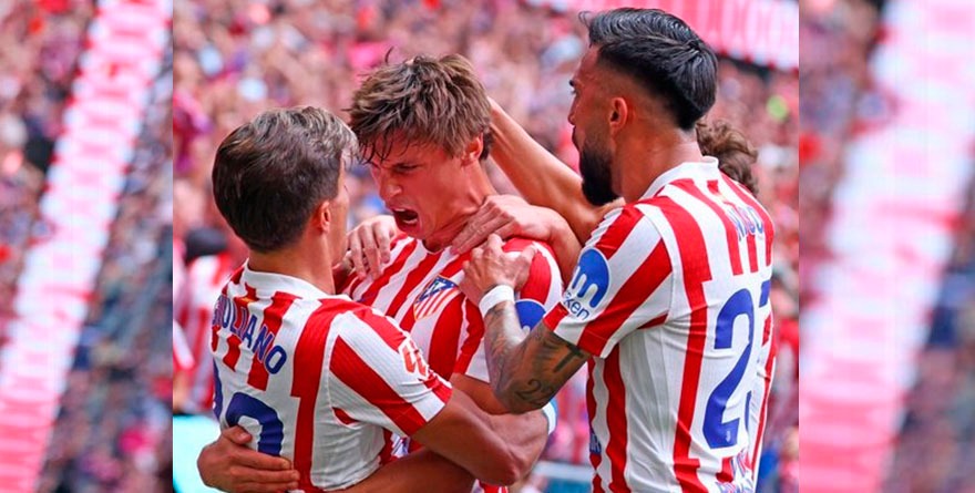Golea Atlético al Real Madrid