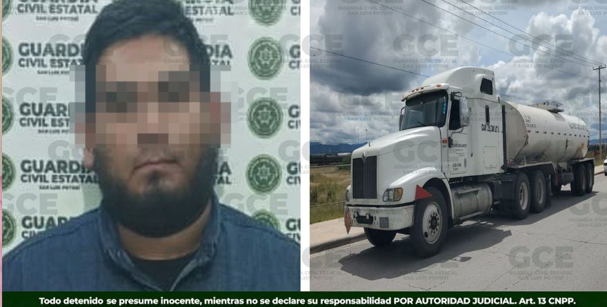 Pipa con huachicol iba derechito a gasolinera de exalcalde de Rioverde