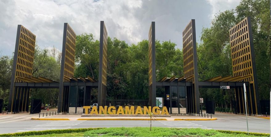 Tocho bandera en el Tangamanga