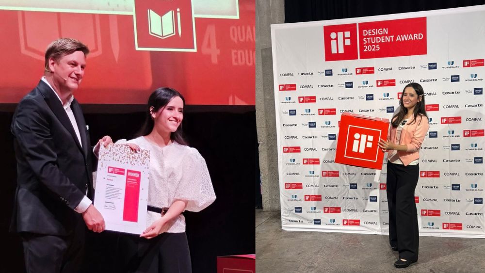 Potosina gana premio mundial de diseño