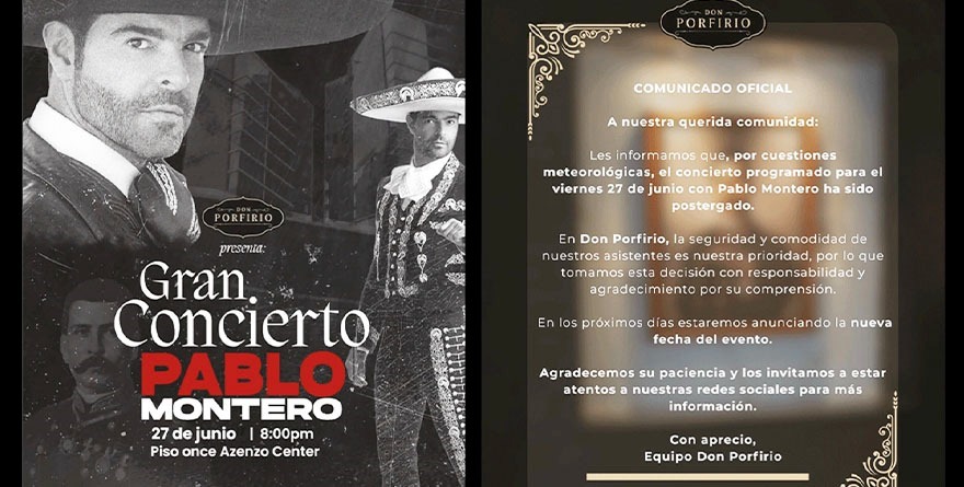 Pablo Montero vende solo un boleto