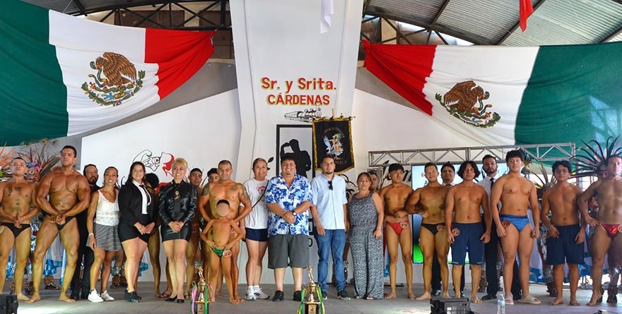 Cárdenas le entra al fisicoculturismo