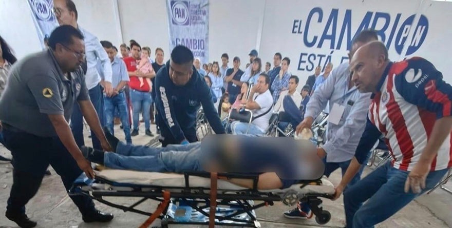 Tragedia en el PAN: militante sufre infarto en sesión y muere