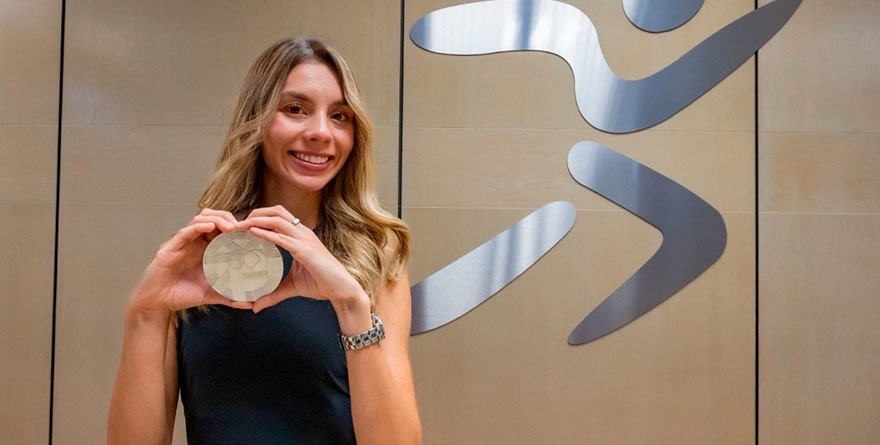 Alegna González la subcampeona mundial