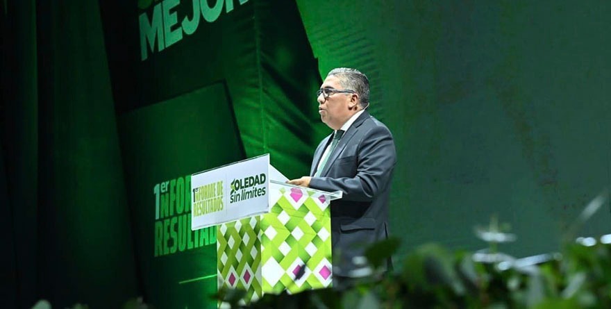 Sostienen en Soledad estafeta del progreso