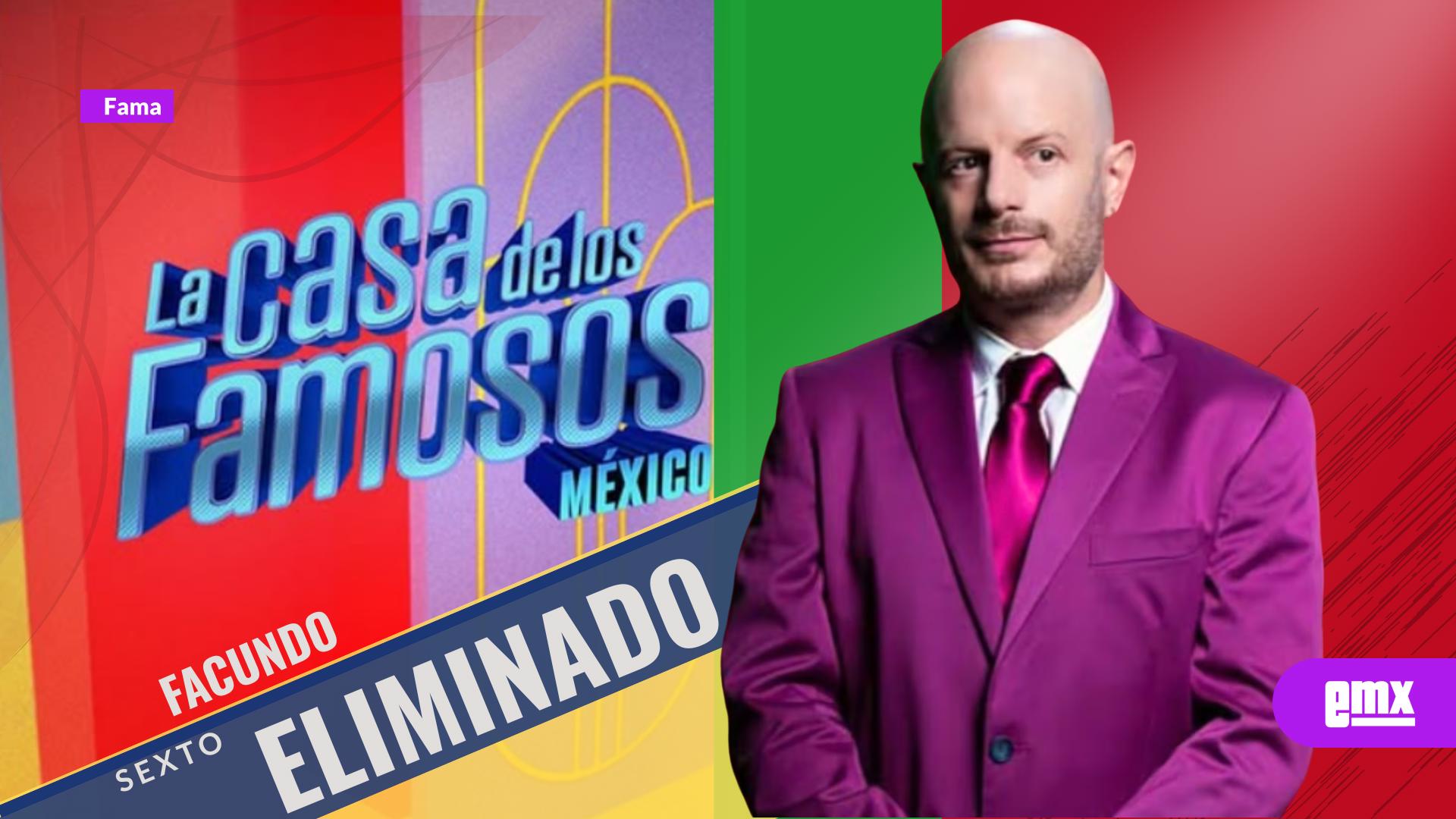 Facundo: sexto eliminado de La Casa de Los Famosos