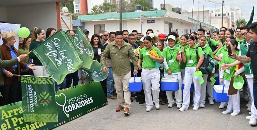 Llevan Salud casa por casa