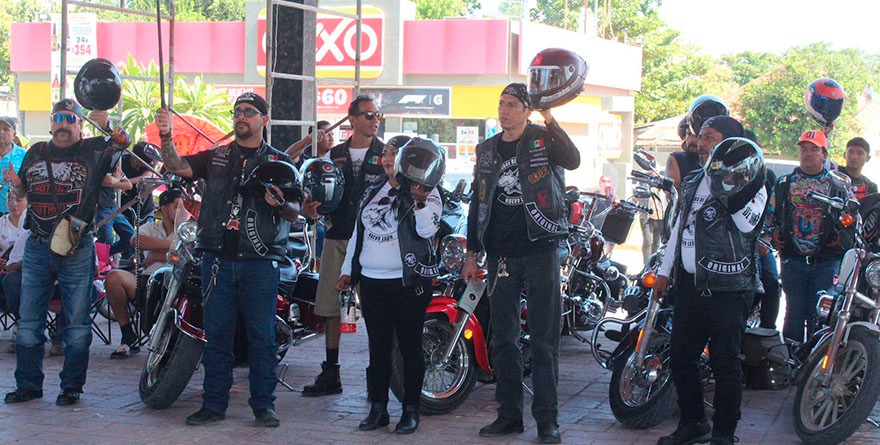 Aniversario motorizado en Tamuín