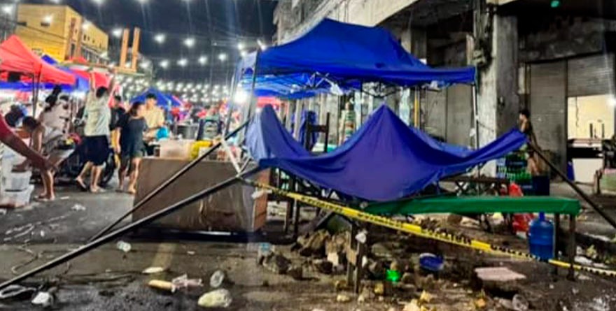 Sacude terremoto de 6.9 centro de Filipinas