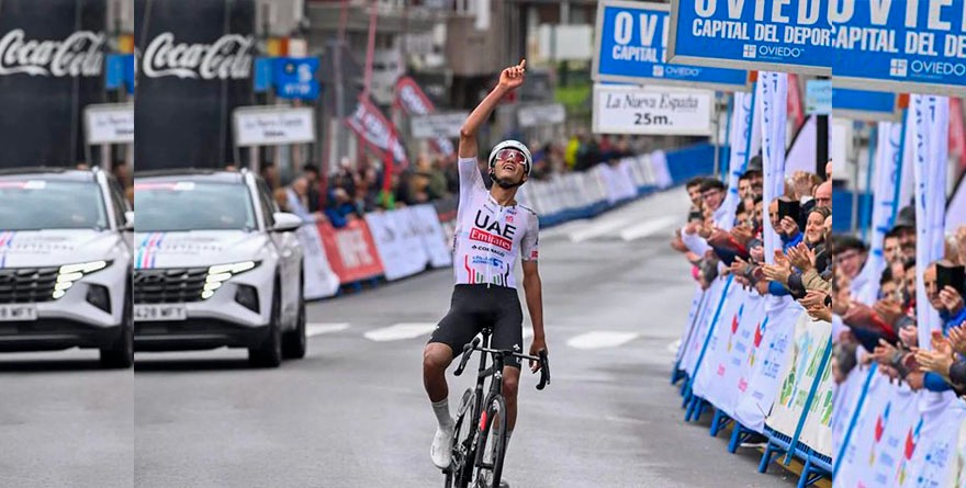 Del Toro finaliza quinto en Giro de Lombardía; gana Pogacar