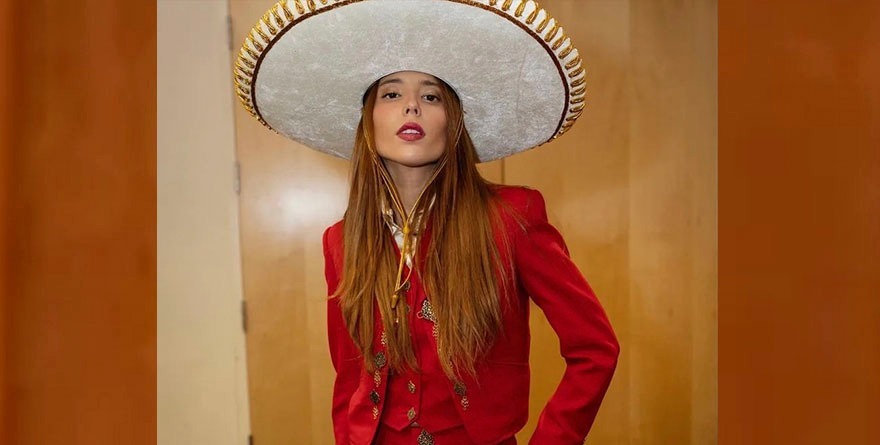 Majo Aguilar en el Zócalo