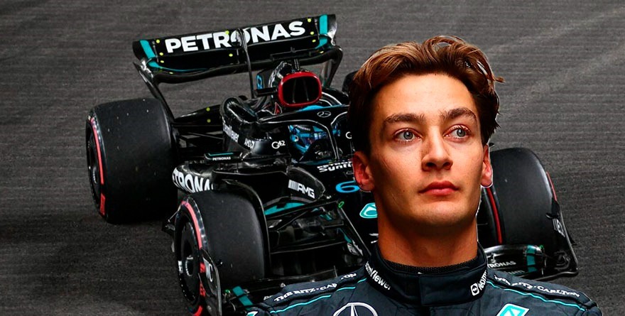 Russell sorprende en la Q3 del GP Singapur