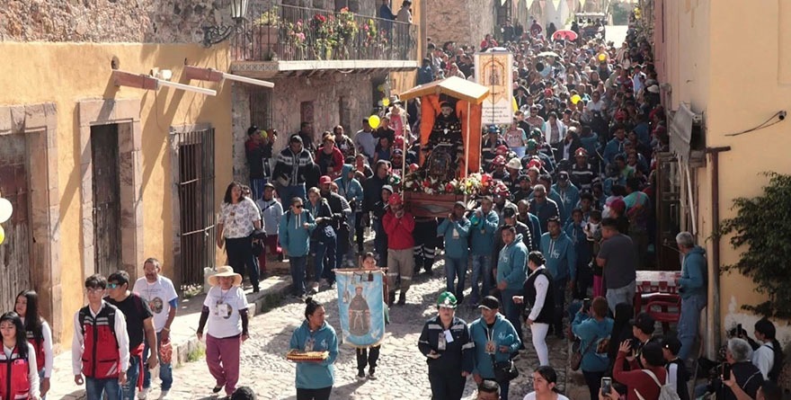 ‘Panchito’ une fe y fiesta en Real de Catorce