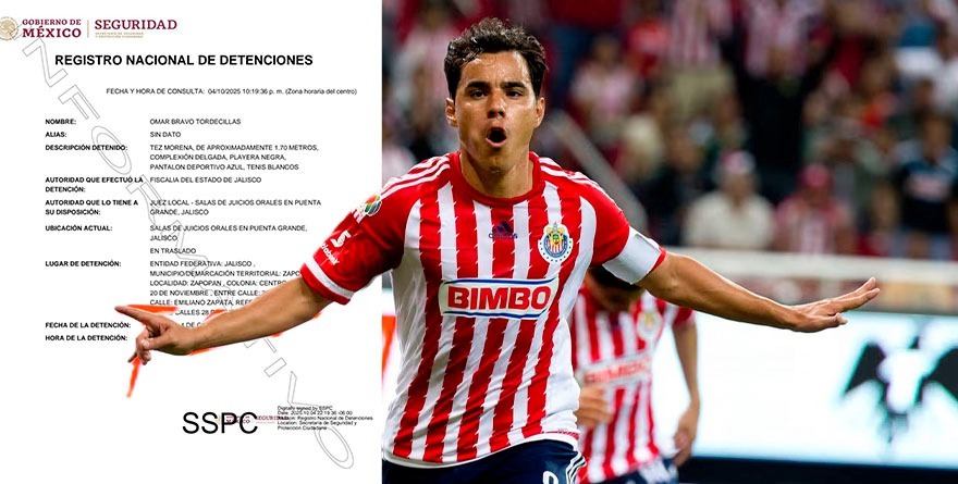 De goleador a preso