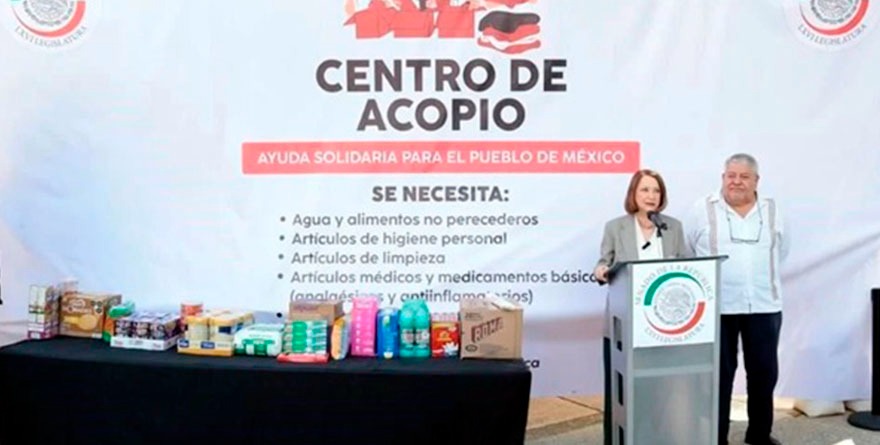 Diputados encargan entregas a Sedena