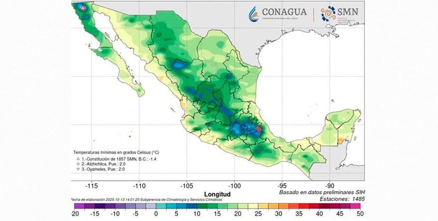 ALERTA POR FRENTE FRÍO EN SAN LUIS