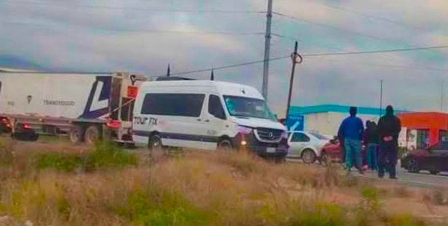 PERCANCE VIAL DE TRANSPORTE DE PERSONAL EN SLP