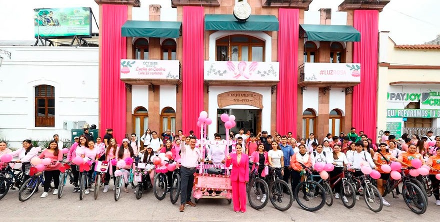 Se arma la Rodada Rosa en Rioverde