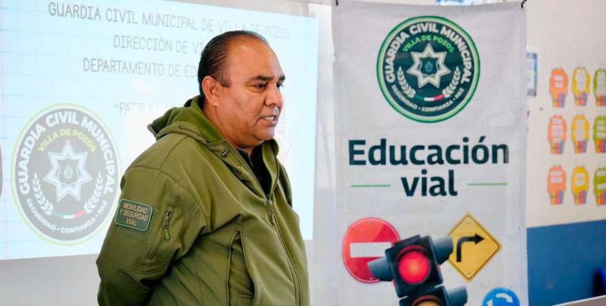 FORTALECE VILLA DE POZOS LA EDUCACIÓN VIAL EN ESCUELAS