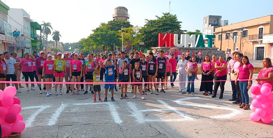 Con carrera atlética en Tamuín