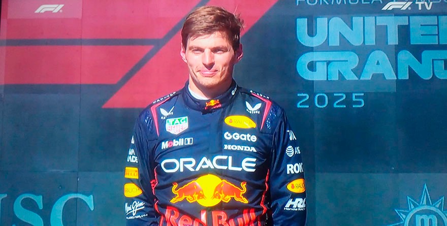 Verstappen dueño del GP de EU