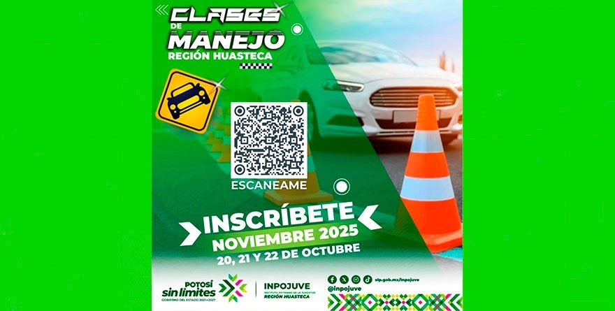 Extienden a la Huasteca clases gratis de manejo