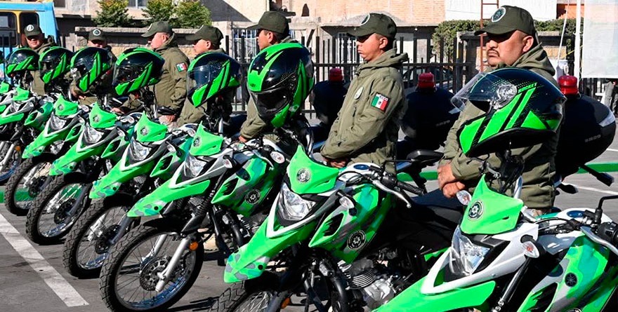 Apuntalan en Soledad seguridad motorizada