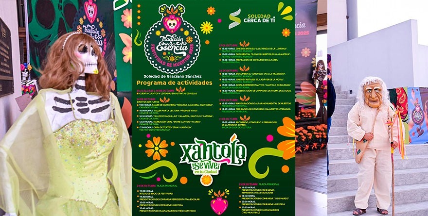 ALCALDE JUAN MANUEL NAVARRO PRESENTA FESTIVAL DE DÍA DE MUERTOS 2025 EN SOLEDAD