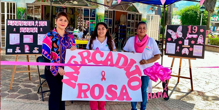 ¡Emprendedoras rockean! El Mercadito Rosa fue un éxito total