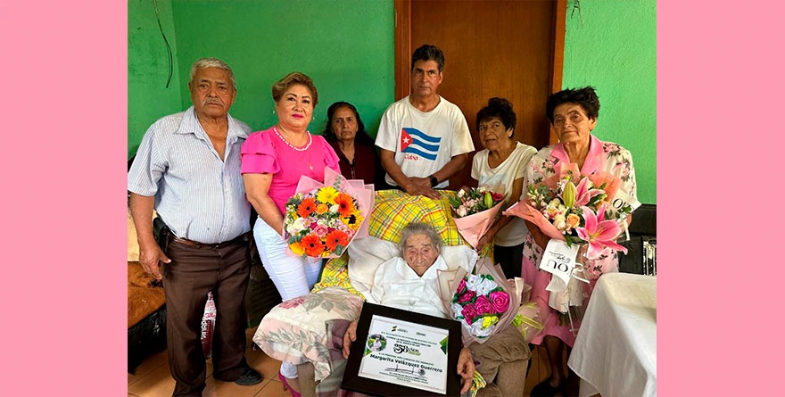 Ella es la persona más longeva de Soledad