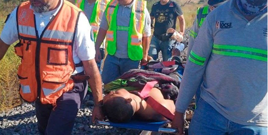 Quiso aventarse al norte… pero el tren lo bajó