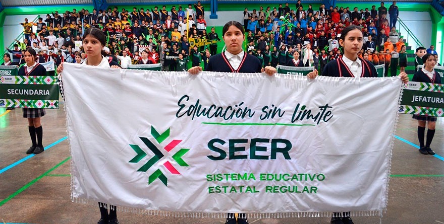 SEER INAUGURA JUEGOS DEPORTIVOS DE EDUCACIÓN BÁSICA