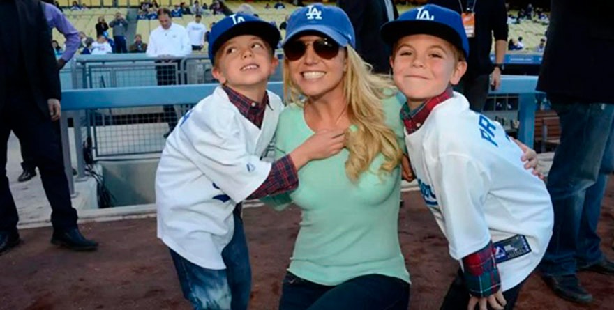 Hijos de Britney se alejan de ella… otra vez