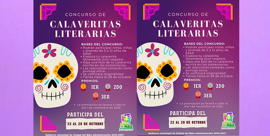 ¡A Escribir Calaveritas! El Reto Literario de la Juventud en Ciudad del Maíz