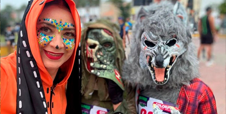 Así se vivió el ‘Halloween Run 5K’ en Matehuala