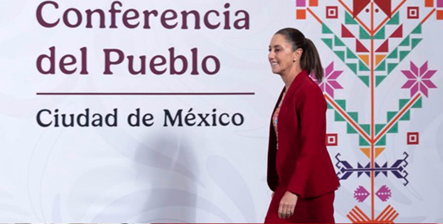 Claudia Sheinbaum agradece mensaje