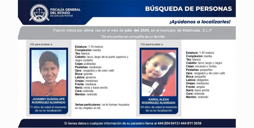 Siguen buscando a Jovanny y Karol