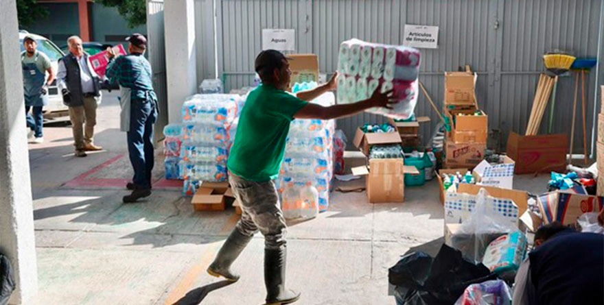REALIZA DIF TERCERA ENTREGA DE VÍVERES
