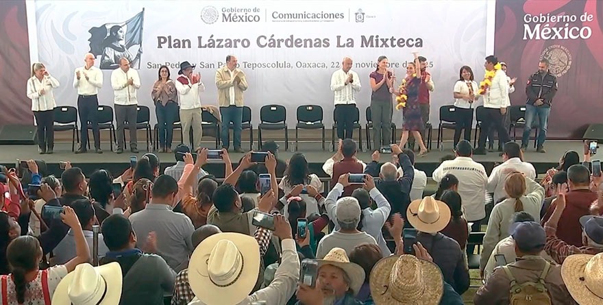 Ahora encara la CNTE a Sheinbaum  en Oaxaca