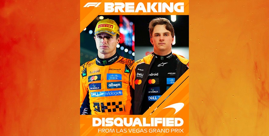 Descalifican a McLaren en Las Vegas, se aprieta campeonato