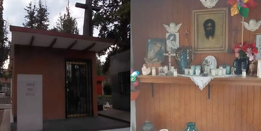 Vandalizan tumba de Silvia Pinal