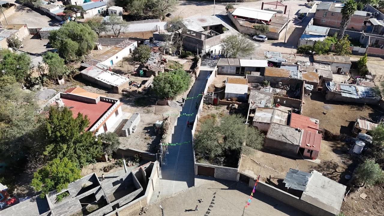 Entregan pavimentación en la localidad de Encarnación