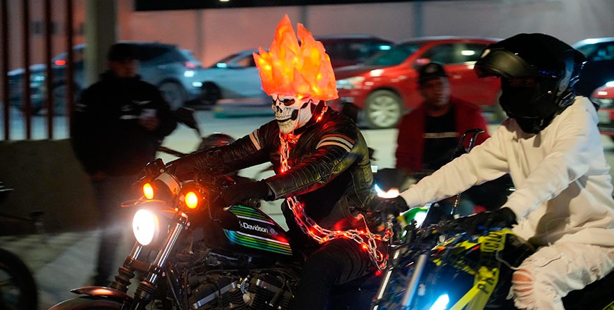 RODADA DEL TERROR RECORRIÓ VILLA DE POZOS