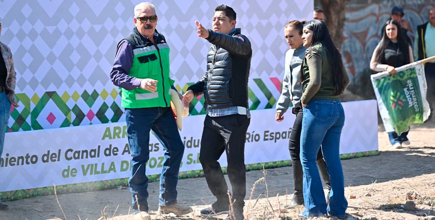 RICARDO GALLARDO INICIA Y ENTREGA INFRAESTRUCTURA PRIORITARIA EN POZOS