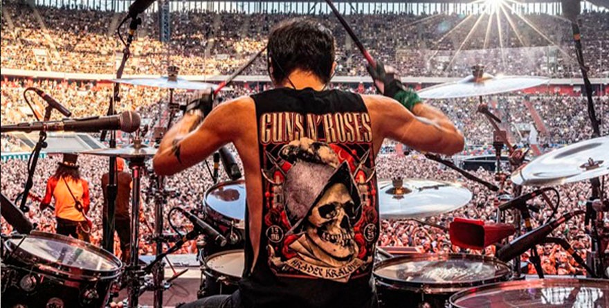 Guns N’ Roses hace vibrar a 65 mil fans de México