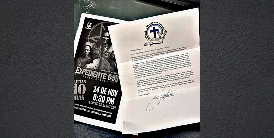 Genera polémica obra de teatro en Cineteca