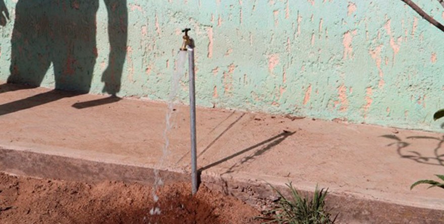 Mexquitic inaugura obra de agua potable