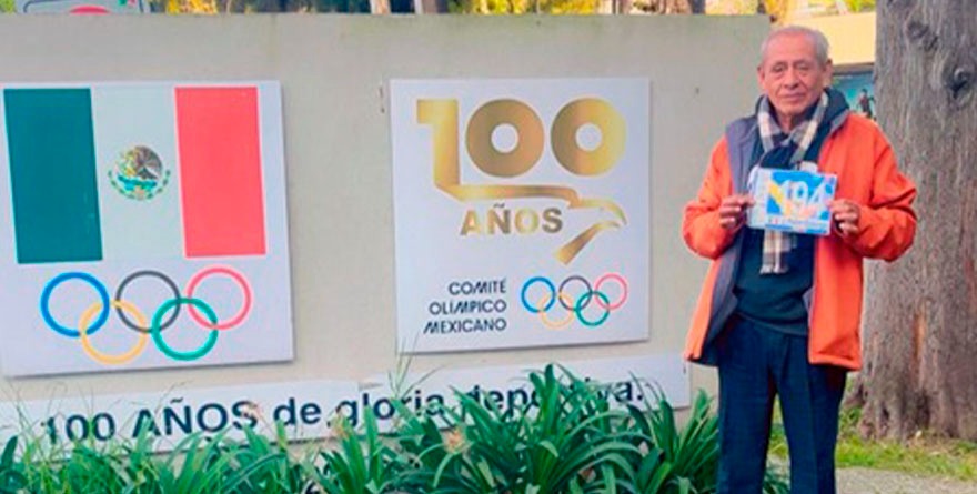 Pedro, a sus más de 80 años, le dio una lección de vigor al ganar 4 medallas