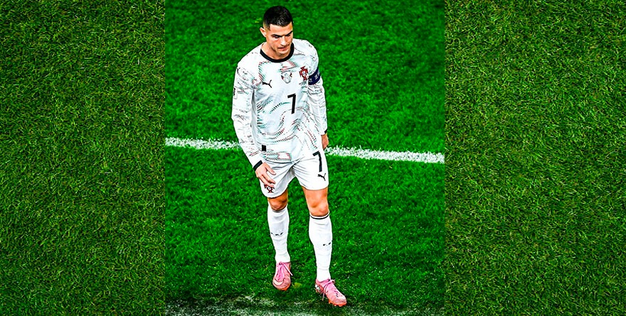 Pierde Portugal el partido y Cristiano la cabeza