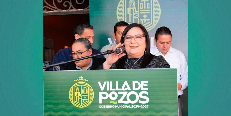 LA RECONSTRUCCIÓN DE VILLA DE POZOS CONTINÚA: PATY ARADILLAS